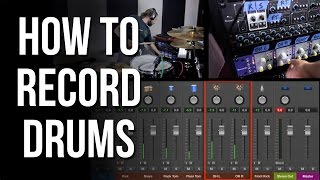 Setting Levels and Tracking 5 of 5  How to Record Drums [upl. by Anneliese]