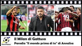 Il Milan di Gattuso Parodia di quotIl mondo prima di tequot di Annalisa [upl. by Botsford]