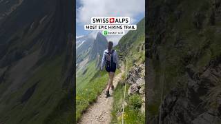 Most Epic Hike in Switzerland 😍 shorts travel nature [upl. by Delcine376]