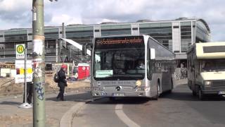 Schienenersatzverkehr SBahn Berlin Ringbahn  2 O405N amp 1 Citaro am Bahnhof Ostkreuz HD [upl. by Chien]