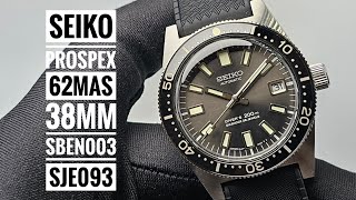 Seiko Prospex Automatic 1965 Divers 200m 62MAS ReCreation Limited 1965 Pc SBEN003 SJE093 [upl. by Nraa]