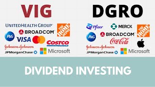 VIG or DGRO Which dividend growth ETF is better for you [upl. by Ayvid]