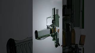 Walther P99 The Tactical Masterpiece Shorts Firearm gun animation [upl. by Teresina]