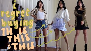 Styling Clothes I Regret Buying [upl. by Hana]