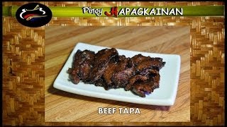 Pinoy Hapagkainan BEEF TAPA [upl. by Finkelstein]