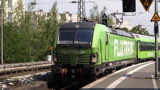 Aachen Hauptbahnhof Flixtrain ICE Thalys Trainspotting Central Station Flixtrain ICE Thalys [upl. by Rma]