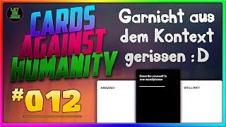 Sein SEXLEBEN ist kaum vorhanden D  Cards Against Humanity 12 [upl. by Dlonyer]