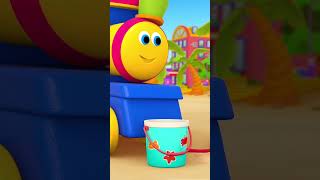 Bob the Train Went to the Beach shorts trending viralvideo bobthetrain babysongs nurseryrhyme [upl. by Aihsa164]