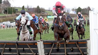 CRACKING RHAPSODY strikes a chord in bet365 Morebattle Hurdle [upl. by Tedda]