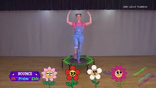 BOUNCE FitPraiseKids Kyk Hoedat Die Voëltjies Vlieg  Jan De Wet amp Loflaaities Mime Balance Fun [upl. by Ada]