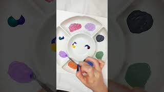 Tô na Rima das Cores 🌈 colormixing art satisfying relaxing shorts colormix asmr [upl. by Tenney490]