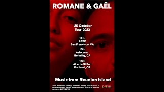 US TOUR OCTOBER 2022  Romane amp Gaël [upl. by Mafalda]