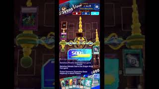 YuGiOh Duel Links  2x 99999999 DAMAGE against Aigami using Hieratic Loop Shorts [upl. by Belinda]