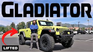 NEW LIFTED Jeep Gladiator Rubicon 37s Make Everything Better [upl. by Ahsoik667]