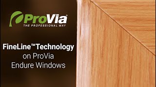 FineLine Technology Guarantees Professional Welds on ProVia Endure Windows Patio Doors [upl. by Thay]