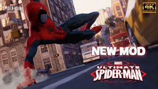 SpiderMan PC MOD  Ultimate SpiderMan Cutscene and Gamelpay [upl. by Conover689]