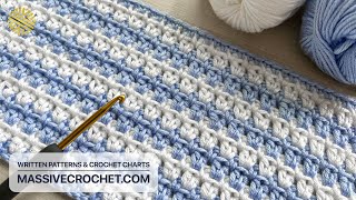 This Easy Crochet Baby Blanket Pattern is a Masterpiece ❤️ Unique Crochet Stitch for Beginners [upl. by Trela]