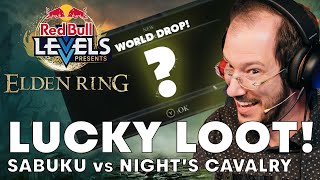 Elden Ring LUCKY LOOT Sabaku vs Nights Cavalry｜Red Bull Levels [upl. by Natfa]