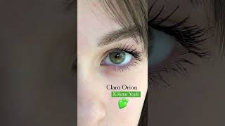 Renkli Lens  CLARO ORİON  Optikzade [upl. by Filbert]