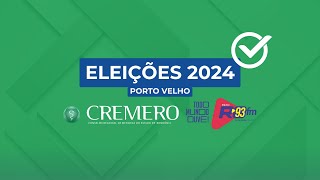 Eleições 2024 • Debate com os candidatos à Prefeitura de Porto Velho [upl. by Nivan]