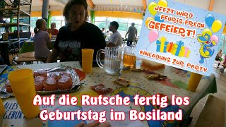 Auf ins Bosiland  Kindergeburtstag nachfeiern  Vlog Saarland [upl. by Aihsema]