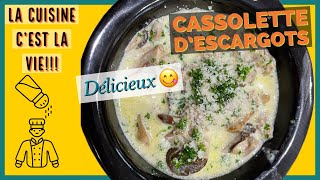 Cassolette descargots Délicieux [upl. by Garald738]