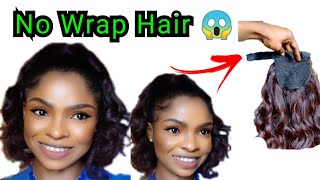 DIY Ponytail Extension  Velcro Ponytail  New Method  Must See ponytails [upl. by Wesley]