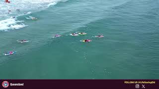 Day 2  2024 Queensland Youth Surf Life Saving Championships [upl. by Eisinger730]