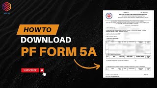 How to Download PF Form 5a and Allotment Letter  PFform5a StatutorySolution [upl. by Jule624]