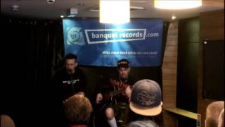 Blood Youth acoustic at Banquet Records [upl. by Nyrac]