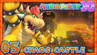 Mario Party 10 Part 05  Chaos Castle 4 Player [upl. by Amling73]