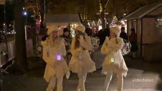 4K Weihnachtsmarkt vor dem Schloss Charlottenburg Berlin 2015 [upl. by Carri]