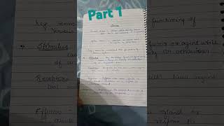 Class 10 biology control and coordination part 1 [upl. by Kerrill462]