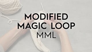 Knitting Around Corners with Modified Magic Loop  MML  Knitting Tutorial no audio [upl. by Bella230]