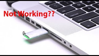 100 Working Fix Pen Drive Not Showing in My Computer or USB not recognize [upl. by Noskcire]