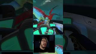 MARK MEETS REAPER LEVIATHAN FOR THE FIRST TIME  Markiplier Subnautica [upl. by Wolk]