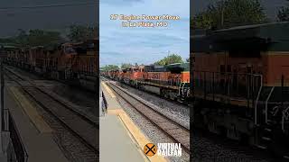 17 Engine Power Move at La Plata MO [upl. by Emmit]