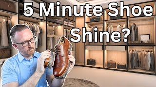 Super Easy 5 MINUTE Shoe Shine [upl. by Benzel]