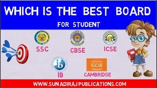 Which is the best board CBSE Vs STATE BOARD Vs ICSE Vs IB Vs CAMBRIDGE Board  By Ravi Vare [upl. by Blakeley]