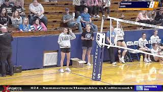 Loretto High School vs Summertown High School  Volleyball  1082024 District 11A Tournament Ch… [upl. by Enyledam]