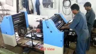 Non wonen bag both Offset Printing Machine By S S Industries [upl. by Assenov]