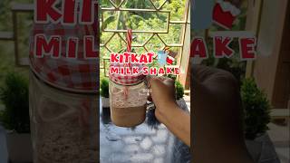 Break Time Just Got Better KitKat Milkshake Recipe milkshake kitkat dessert [upl. by Fabian966]