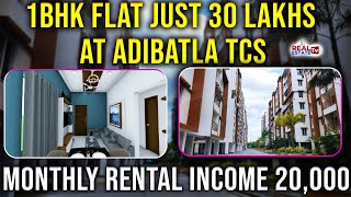 Luxury Apartment Flats just 30 Lakhs only  Flats beside Adibatla TCS  Fully Furnished Flats [upl. by Airom]