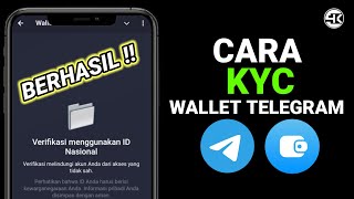 CARA KYC WALLET TELEGRAM TERBARU 2024 [upl. by Steffane949]