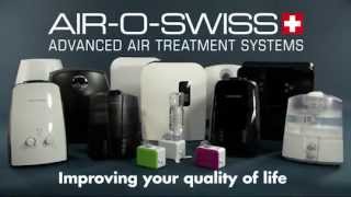 Air Washer AIROSWISS W2255A Product Video [upl. by Anez438]