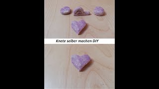 Knete Selber machen DIY [upl. by Eriuqs]