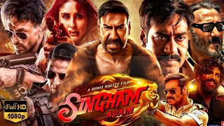 2024 Singham Again Full Movie Hindi  Ajay Devgn Ranveer Singh Akshay Kumar  Review amp Facts [upl. by Kerri]