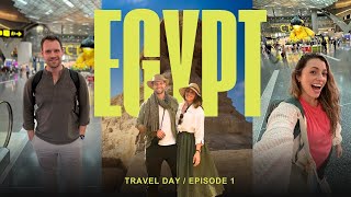 EGYPT  Traveling 25 Hours to Cairo  Our Itinerary  Adventures by Disney [upl. by Beard]