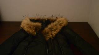 Mackage Jacket Womens Review wOn Body HD [upl. by Annayt]