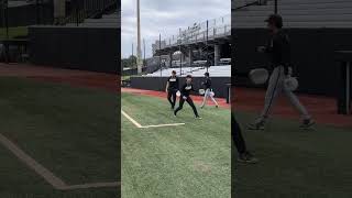 UCF Players are Putting the Pancake Trainers to Use 👌teamrawlings collegebaseball training [upl. by Marty]